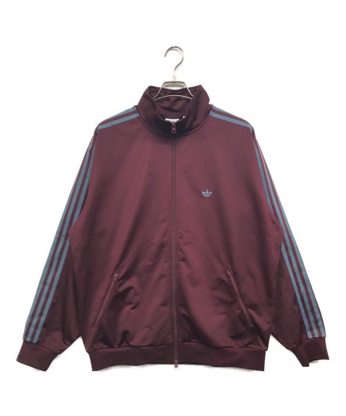 adidas Originals（アディダスオリジナル）adidas originals (アディダスオリジナル) ベッケンバウアートラックジャケット ボルドー サイズ:XLの古着・服飾アイテム