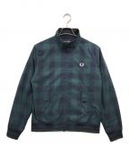 FRED PERRY×BEAMSフレッドペリー×ビームス）の古着「Harrington Jacket」｜ネイビー×グリーン