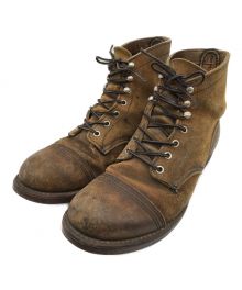 RED WING（レッドウィング）の古着「8113 IRON RANGE BOOTS」｜ブラウン