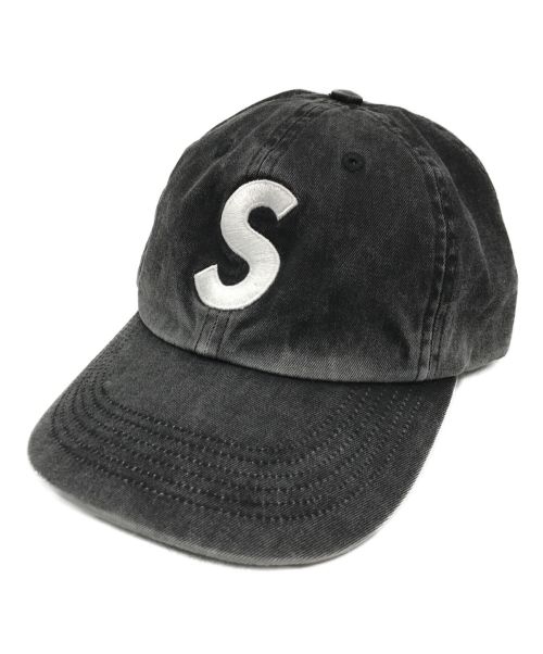 SUPREME（シュプリーム）Supreme (シュプリーム) Pigment Print S Logo 6-Panel ブラックの古着・服飾アイテム