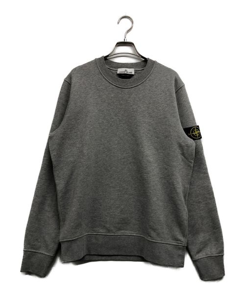 STONE ISLAND（ストーンアイランド）STONE ISLAND (ストーンアイランド) クルーネックスウェット グレー サイズ:Mの古着・服飾アイテム