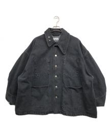 FOLL（フォル）の古着「cocoon denim wardrobe blouson」｜ブラック