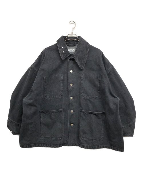 FOLL（フォル）FOLL (フォル) cocoon denim wardrobe blouson ブラック サイズ:なしの古着・服飾アイテム