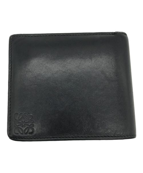 LOEWE（ロエベ）LOEWE (ロエベ) RAINBOW BIFOLD WALLET ブラックの古着・服飾アイテム