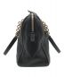 Salvatore Ferragamo (サルヴァトーレ フェラガモ) Fanya Leather Chain Handle Bag ブラック：22800円