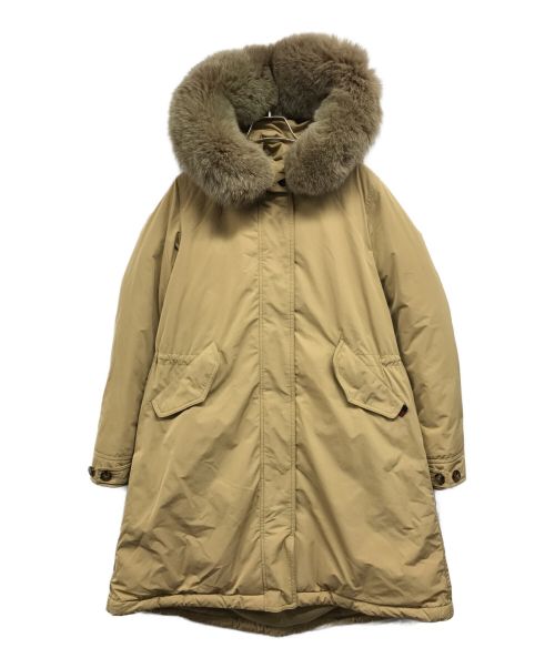 WOOLRICH（ウールリッチ）WOOLRICH (ウールリッチ) WS KEYSTONE PARKA ベージュ サイズ:XSの古着・服飾アイテム