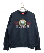 SUPREMEシュプリーム）の古着「Mountain Crewneck スウェット/マウンテンクルーネック　スウェット」｜ネイビー