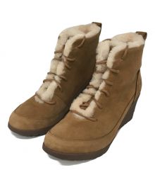 UGG（アグ）の古着「Bridgit アンクルミニブーツ」｜ベージュ