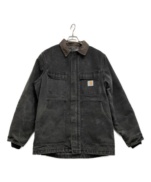 CarHartt（カーハート）CarHartt (カーハート) 裏地付デニムカバーオール ブラック サイズ:なしの古着・服飾アイテム