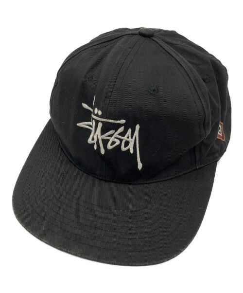 stussy（ステューシー）stussy (ステューシー) キャップ ブラックの古着・服飾アイテム