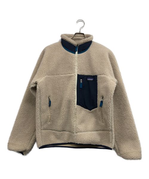 Patagonia（パタゴニア）Patagonia (パタゴニア) Classic Retro-X Jacket/クラシック　レトロエックス　ジャケット ホワイト サイズ:Mの古着・服飾アイテム