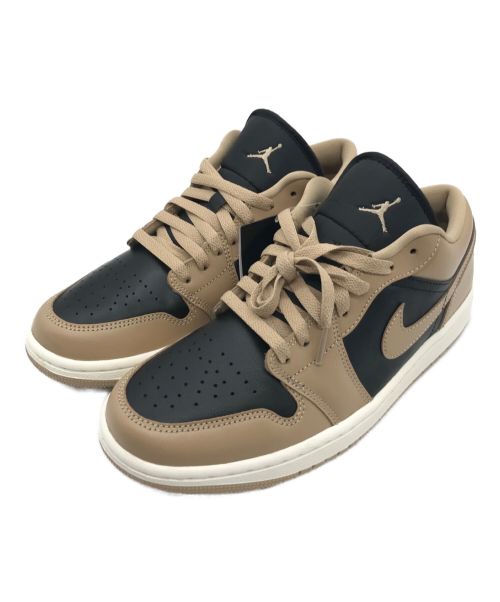 NIKE（ナイキ）NIKE (ナイキ) WMNS  AIR JORDAN 1 LOW DESERT/BLACK-SAIL ブラウン サイズ:26.5cmの古着・服飾アイテム