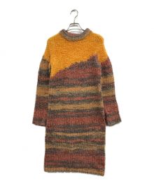 LEINWANDE（ラインヴァンド）の古着「Hill Rollneck Midi Top」｜イエロー