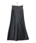 TODAYFULトゥデイフル）の古着「Satin Pencil Skirt/サテン　ペンシル　スカート」｜グレー