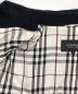 中古・古着 BURBERRY BLACK LABEL (バーバリーブラックレーベル) ウールショートコート ブラック サイズ:M：8000円