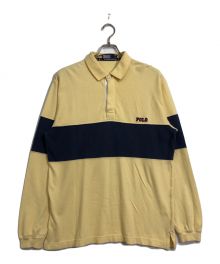 POLO RALPH LAUREN（ポロ・ラルフローレン）の古着「ラガーシャツ」｜イエロー