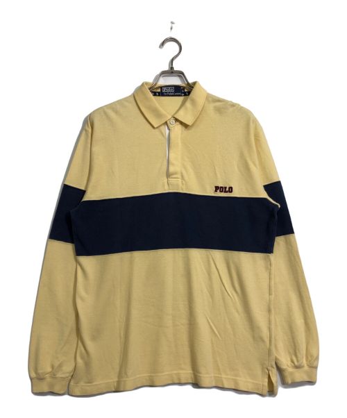 POLO RALPH LAUREN（ポロ・ラルフローレン）POLO RALPH LAUREN (ポロ・ラルフローレン) ラガーシャツ イエロー サイズ:Lの古着・服飾アイテム