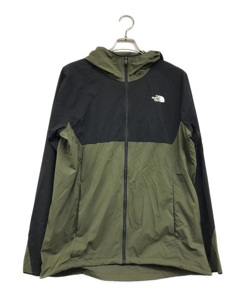 THE NORTH FACE（ザ ノース フェイス）THE NORTH FACE (ザ ノース フェイス) Anytime Wind Hoodie/エニタイム　ウィンド　フーディー カーキ サイズ:XLの古着・服飾アイテム