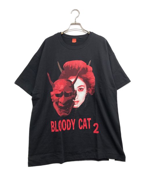 s'yte（サイト）s'yte (サイト) KUME.JP (クメ) BLOODY CATカットソー/ブラッディ　キャット　カットソー ブラック サイズ:Lの古着・服飾アイテム