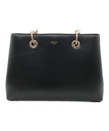 JIMMY CHOO（ジミーチュウ）の古着「222BON BON TOTE」｜ブラック