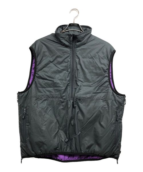 DAIWA PIER39（ダイワ ピア39）DAIWA PIER39 (ダイワ ピア39) TECH REVERSIBLE PULLOVER PUFF VEST/テック　リバーシブル　プルオーバー　パフ　ベスト ブラック サイズ:Mの古着・服飾アイテム