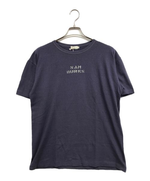 WAREHOUSE（ウエアハウス）WAREHOUSE (ウエアハウス) SAM BURKS TEE ネイビー サイズ:42の古着・服飾アイテム