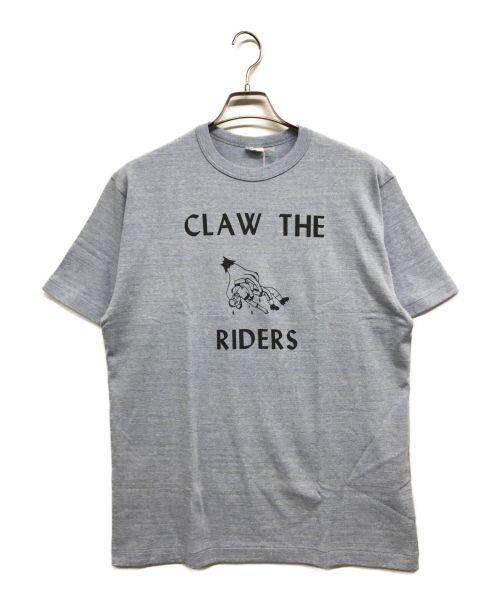 WAREHOUSE（ウエアハウス）WAREHOUSE (ウエアハウス) 12杢クルーネックT CLAW スカイブルー サイズ:XLの古着・服飾アイテム