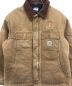 CarHartt (カーハート) ダックジャケット ブラウン サイズ:44：16000円