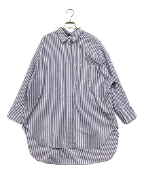 EFFE BEAMS（エッフェ ビームス）EFFE BEAMS (エッフェ ビームス) ビッグシャツⅡ ブルー サイズ:freeの古着・服飾アイテム