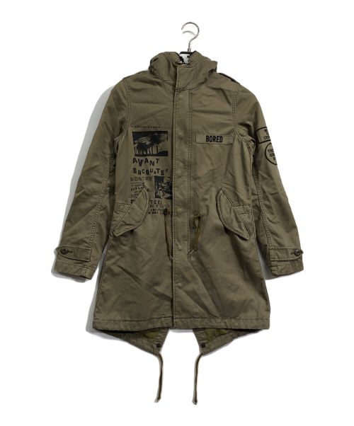 Hysteric Glamour（ヒステリックグラマー）Hysteric Glamour (ヒステリックグラマー) モッズコート カーキ サイズ:Freeの古着・服飾アイテム