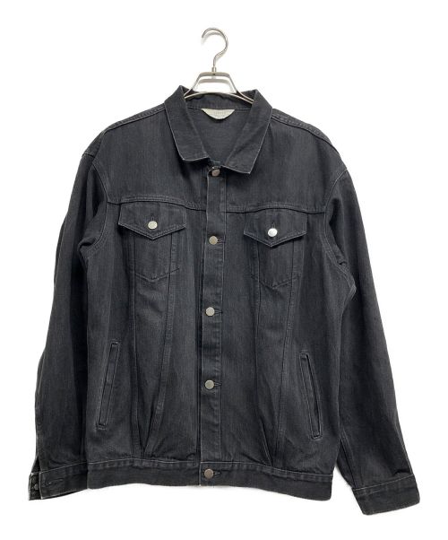 UNUSED（アンユーズド）UNUSED (アンユーズド) 13.5OZ DENIM OVERSIZED JACKET/デニム　オーバーサイズド　ジャケット ブラック サイズ:2の古着・服飾アイテム