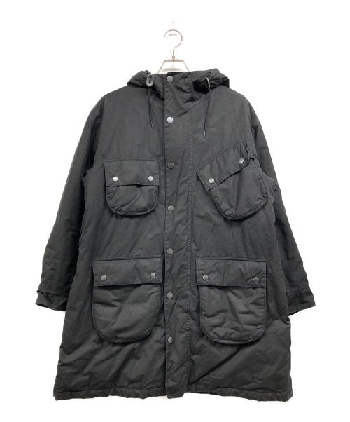 Barbour（バブアー）Barbour (バブアー) Engineered Garments (エンジニアド ガーメンツ) BROOKDALE WAX PARKA/ブルックデール　ワックス　パーカー ブラック サイズ:Sの古着・服飾アイテム