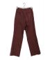 JOHN LAWRENCE SULLIVAN (ジョン ローレンス サリバン) VENETIAN WAIST BELT TROUSERS レッド サイズ:L：5000円