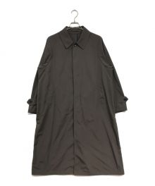 STEVEN ALAN（スティーブンアラン）の古着「NYLON BAL COLLAR COAT-BOLD/コート」｜ブラウン