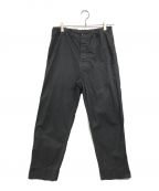 MHLエムエイチエル）の古着「SUPERFINE COTTON TWILL PANTS」｜ブラック