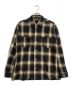 Denham（デンハム）の古着「SHAGGY CHECK SHIRT/シャギー　チェック　シャツ」｜ブラウン