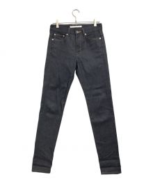 JOHN LAWRENCE SULLIVAN（ジョン ローレンス サリバン）の古着「RIGID DENIM TAPERED PANTS」｜インディゴ