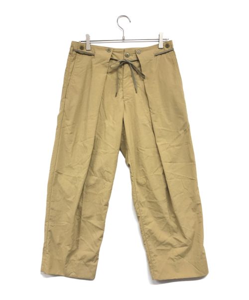 KUON（クオン）KUON (クオン) オニベジタックパンツ ブラウン サイズ:Mの古着・服飾アイテム