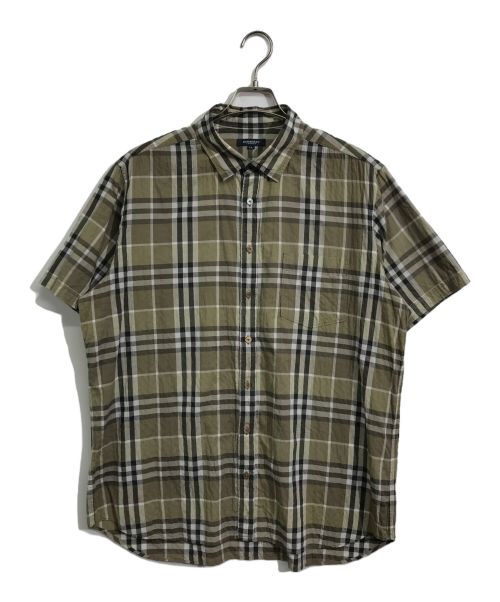 BURBERRY LONDON（バーバリーロンドン）BURBERRY LONDON (バーバリーロンドン) チェックシャツ ベージュ サイズ:LLの古着・服飾アイテム