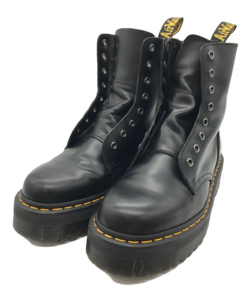 Dr.Martens（ドクターマーチン）Dr.Martens (ドクターマーチン) JADON 8ホールブーツ ブラック サイズ:UK 7の古着・服飾アイテム