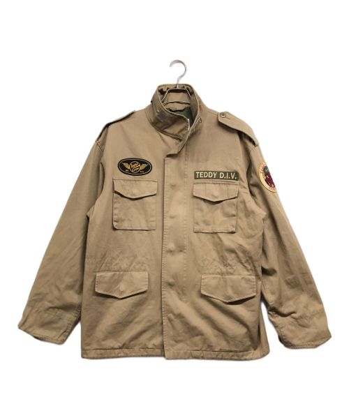 TED COMPANY（テッドカンパニー）TED COMPANY (テッドカンパニー) M-65ミリタリージャケット ブラウン サイズ:XLの古着・服飾アイテム