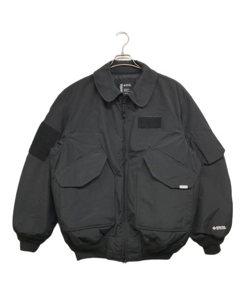 PHENIX（フェニックス）PHENIX (フェニックス) FREAK'S STORE (フリークスストア) GORE-TEX DOWN Flight Jacket ブラック サイズ:Lの古着・服飾アイテム