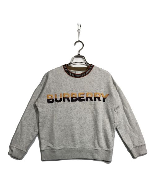 BURBERRY LONDON（バーバリーロンドン）BURBERRY LONDON (バーバリーロンドン) クルーネックスウェット グレー サイズ:152cmの古着・服飾アイテム