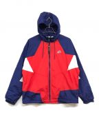 NIKEナイキ）の古着「HE WINDRUNNER WOVEN SIGN JACKET」｜レッド×ブルー