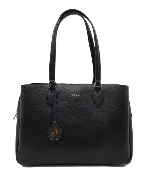 FURLA（フルラ）FURLA (フルラ) MINERVA L TOTE ブラックの古着・服飾アイテム