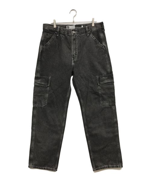 Levi's SILVER TAB（リーバイス シルバータブ）LEVI'S silver tab (リーバイス シルバータブ) デニムカーゴパンツ ブラック サイズ:W34の古着・服飾アイテム