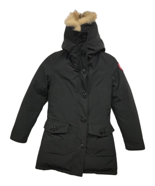 CANADA GOOSE（カナダグース）CANADA GOOSE (カナダグース) BRONTE PARKA ブラック サイズ:XSの古着・服飾アイテム