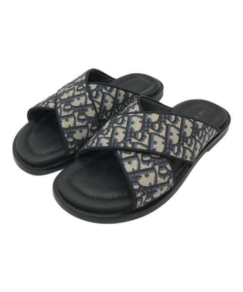 Christian Dior（クリスチャン ディオール）Christian Dior (クリスチャン ディオール) Alias Sandals ブラック サイズ:41.5の古着・服飾アイテム