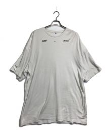 ADER error（アーダーエラー）の古着「logo print relaxed fit cotton T-shirt」｜ホワイト