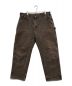 CarHartt（カーハート）の古着「LOOSE WASH DUCK DOUBLE FRONT WORK PANT」｜ブラウン